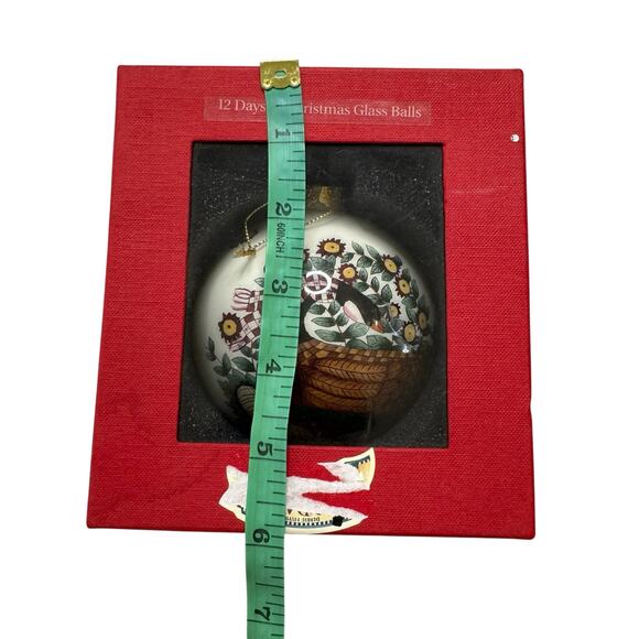 Vintage Debbie Mumm *NEW* 12 Days of Christmas 6 Geese A’Laying Ornament Ball - Picture 10 of 10
